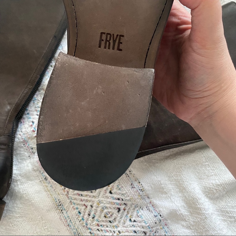 New Frye Jayden Buckle Back Zip Boots - Picture 7 of 7